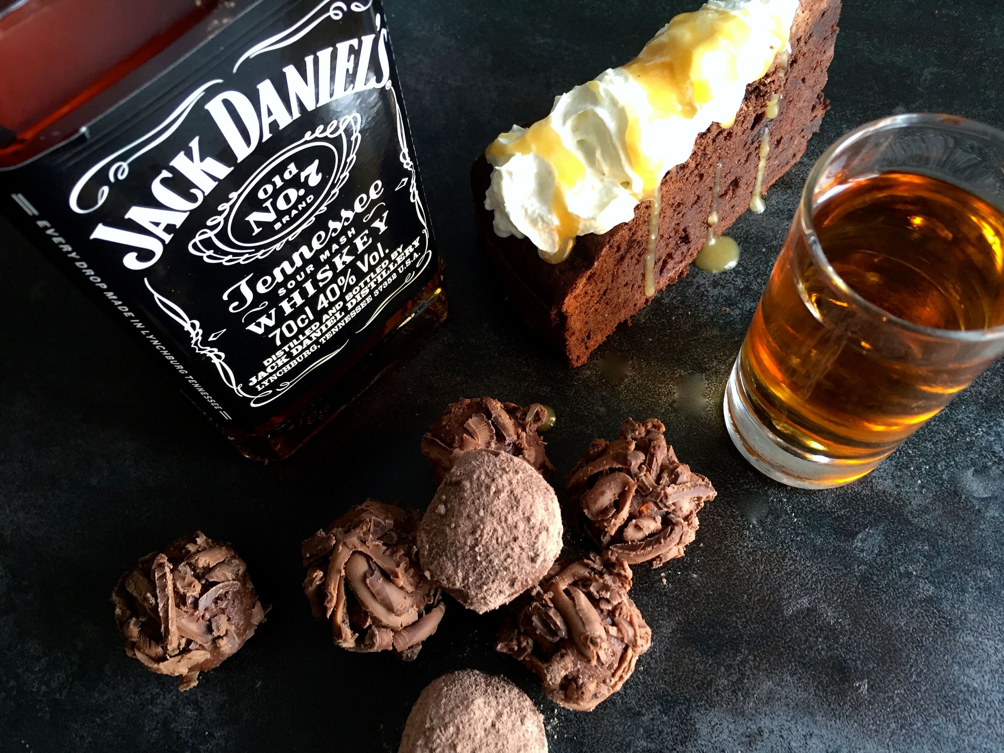 Leckere Desserts mit Whiskey